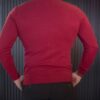 Buzo cuello medio hilo vinotinto