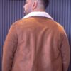 Chaqueta ovejera caqui