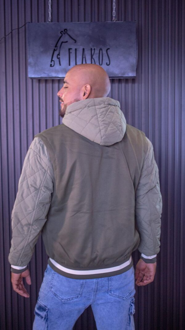 Cargo jeans azul medio