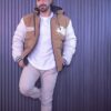 Pantalón dril camel galleta