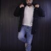 Parka negra