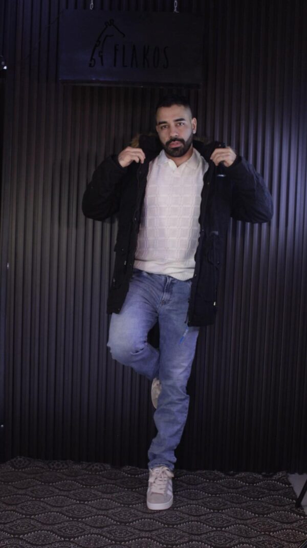 Parka negra