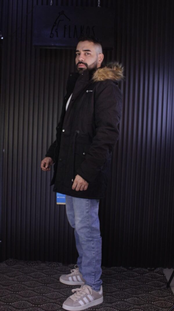 Parka negra